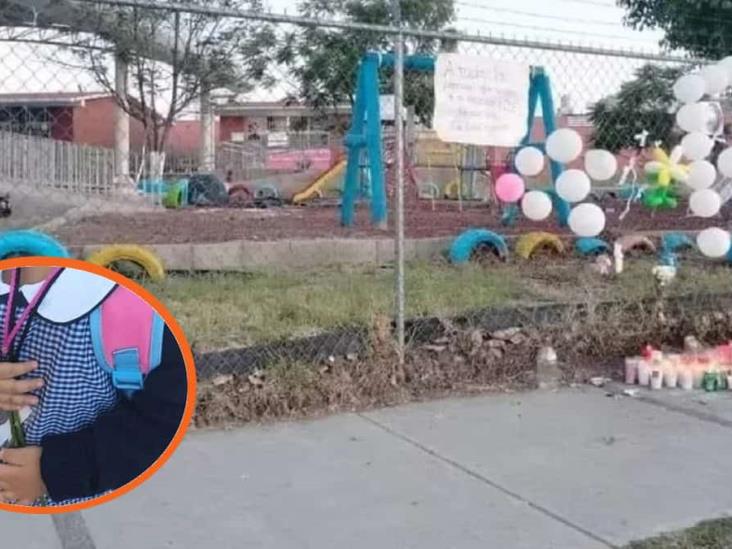 Dicen que se ahorcó con el cordón de su gafete: Madre de Zoé que falleció en un kínder; maestra y directora fueron suspendidas Dicen que se ahorcó con el cordón de su gafete: Madre de Zoé que falleció en un kínder; maestra y directora fueron suspendidas