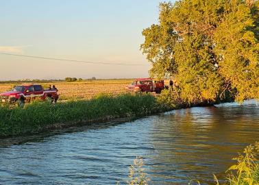 Muere jovencito en canal del Valle del Yaqui