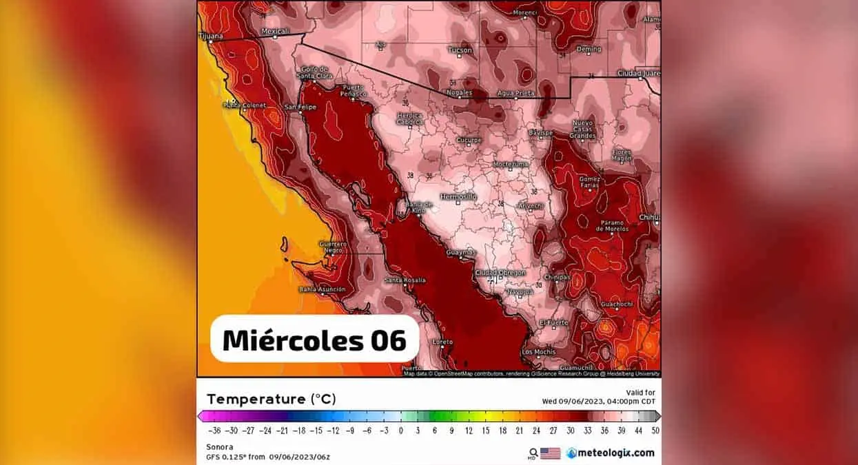 Clima en Sonora; se prevé un cielo despejado en el estado