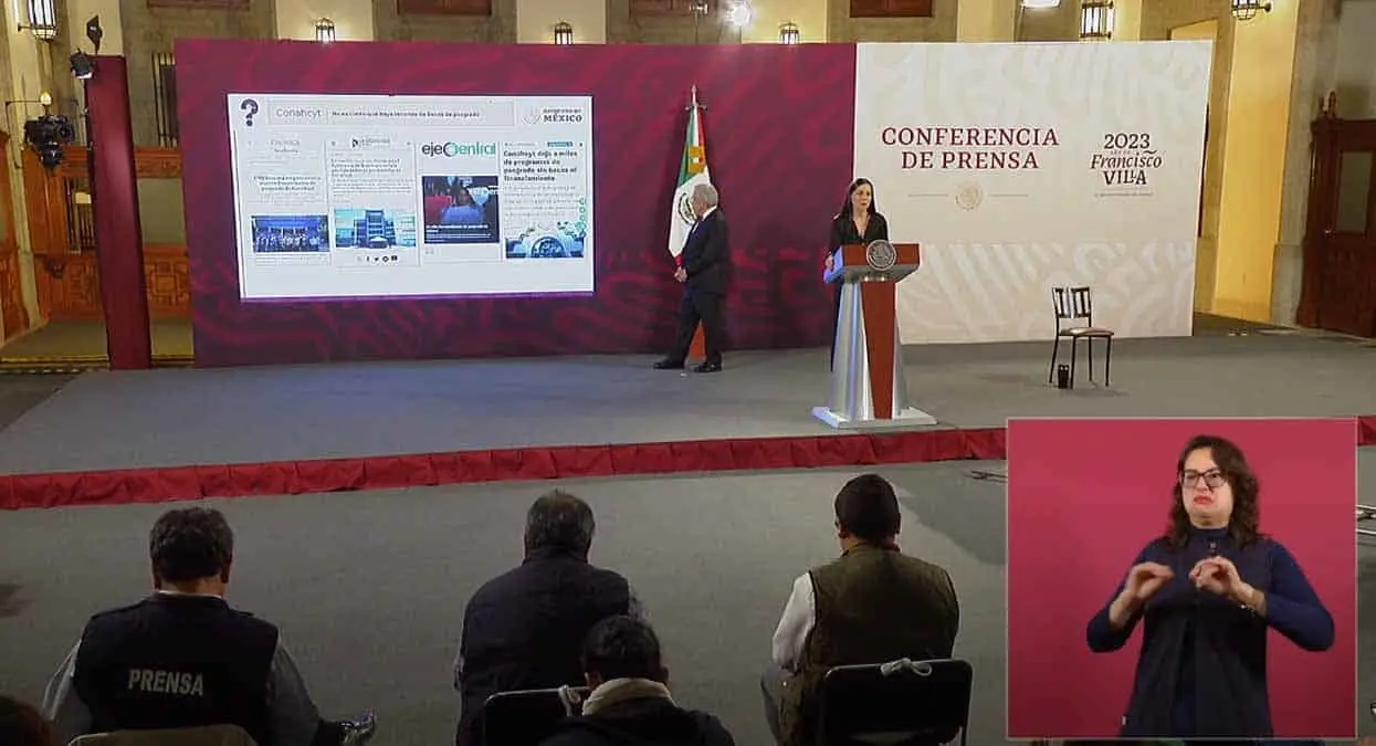 En administración de AMLO becas del Conacyt han incrementado 40 por ciento