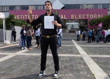 Eduardo Verástegui se registra como candidato presidencial independiente