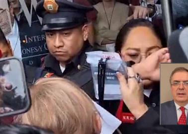 Secretaría de Seguridad capitalina responde a Marcelo Ebrard por presunta agresión