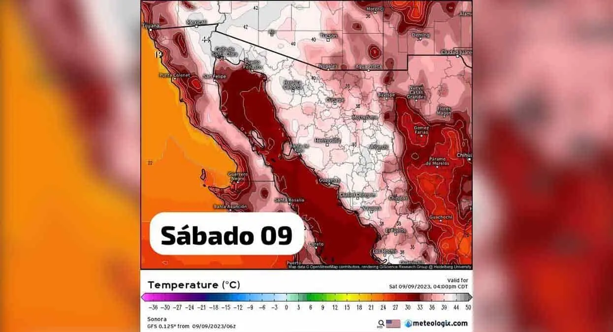 Clima en Sonora: se prevé un cielo despejado en el estado