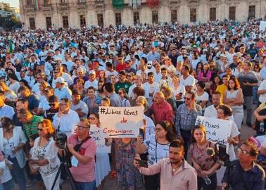 SEP: Se manifiestan en contra de los nuevos libros de texto en Chihuahua