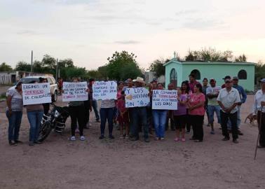 En Navojoa protestan por falta de agua