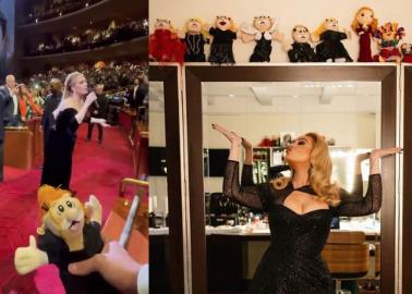 Adele presume colección de peluches de Dr. Simi