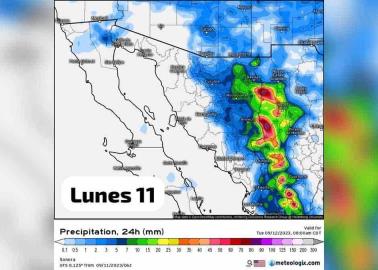 Clima en Sonora: este lunes se pronostica probabilidad de lluvia en el estado