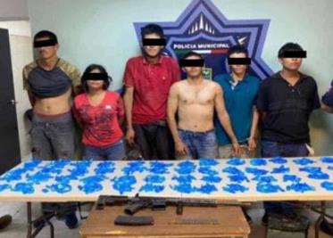 Autoridades detienen a seis personas en la colonia Beltrones Autoridades detienen a seis personas en la colonia Beltrones
