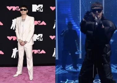 Peso Pluma hace presentación histórica en los premios MTV VMAs, mientras que en Tijuana fue amenazado de muerte