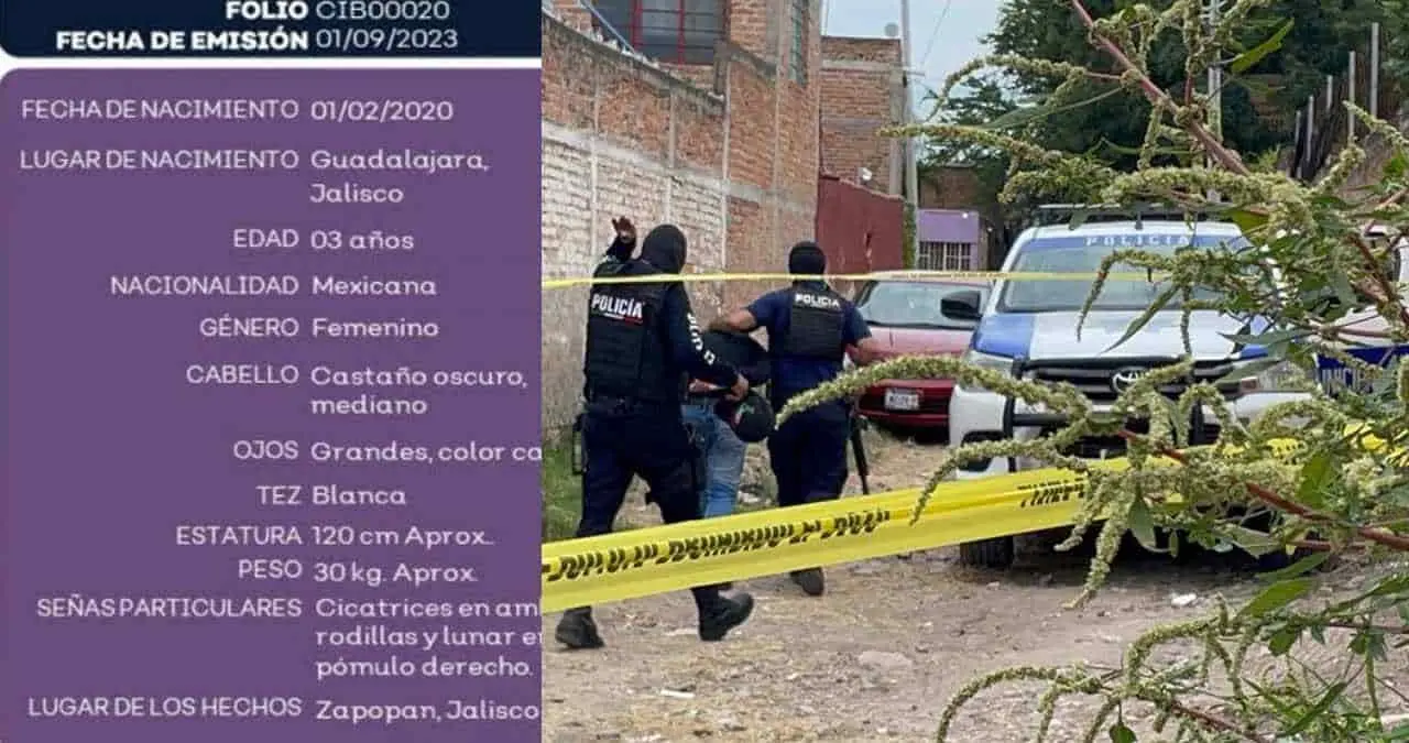 Localizan sin vida a menor; estaba reportada como desaparecida
