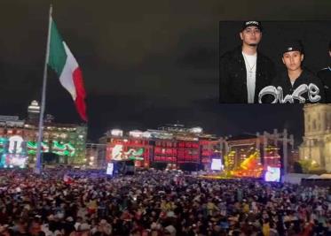 VIDEO | Yarithza y su Esencia son abucheados durante su presentación en el Zócalo VIDEO | Yarithza y su Esencia son abucheados durante su presentación en el Zócalo