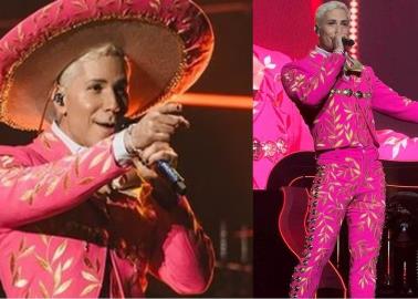 Chtistian Chávez, esto le costó el traje de charro rosa Chtistian Chávez, esto le costó el traje de charro rosa