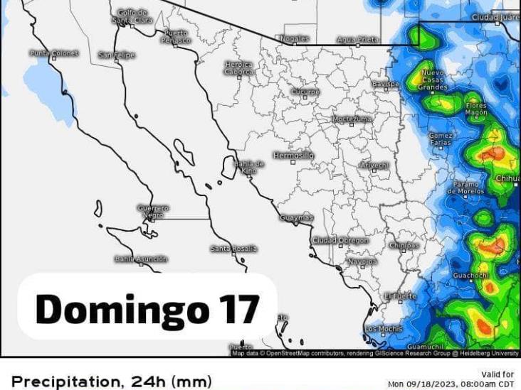 Clima Sonora: pese a la humedad no hay condiciones de lluvias en estos municipios Clima Sonora: pese a la humedad no hay condiciones de lluvias en estos municipios