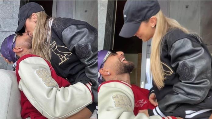 Maluma presume a su novia