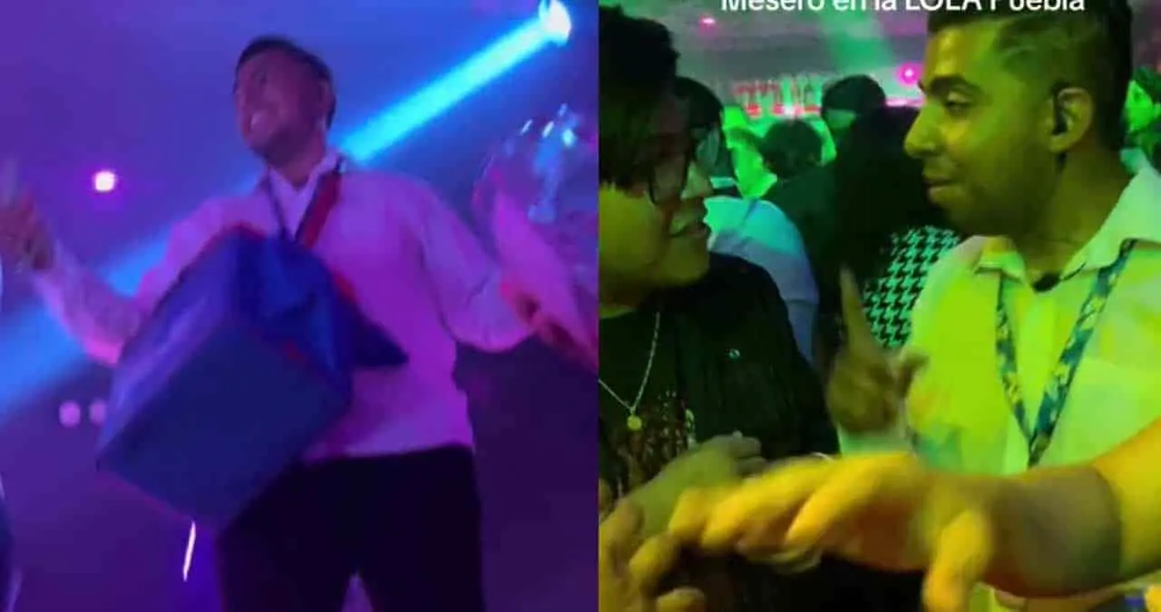 "Paco, el de las empanadas" rompe el silencio y aclara si es mesero en el antro; esto dijo