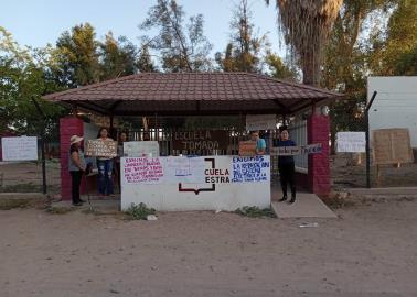 En Etchojoa padres de familia toman escuela por falta de luz en Etchojoa