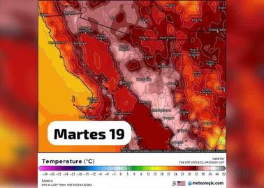 Clima en Sonora. Se esperan temperaturas por arriba de los 40 grados en el estado