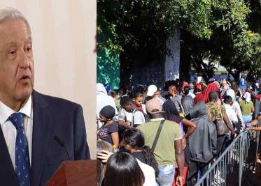 AMLO; México ofrece a los migrantes protección y empleo, pero no podemos resolverlo todo" AMLO; México ofrece a los migrantes protección y empleo, pero no podemos resolverlo todo"