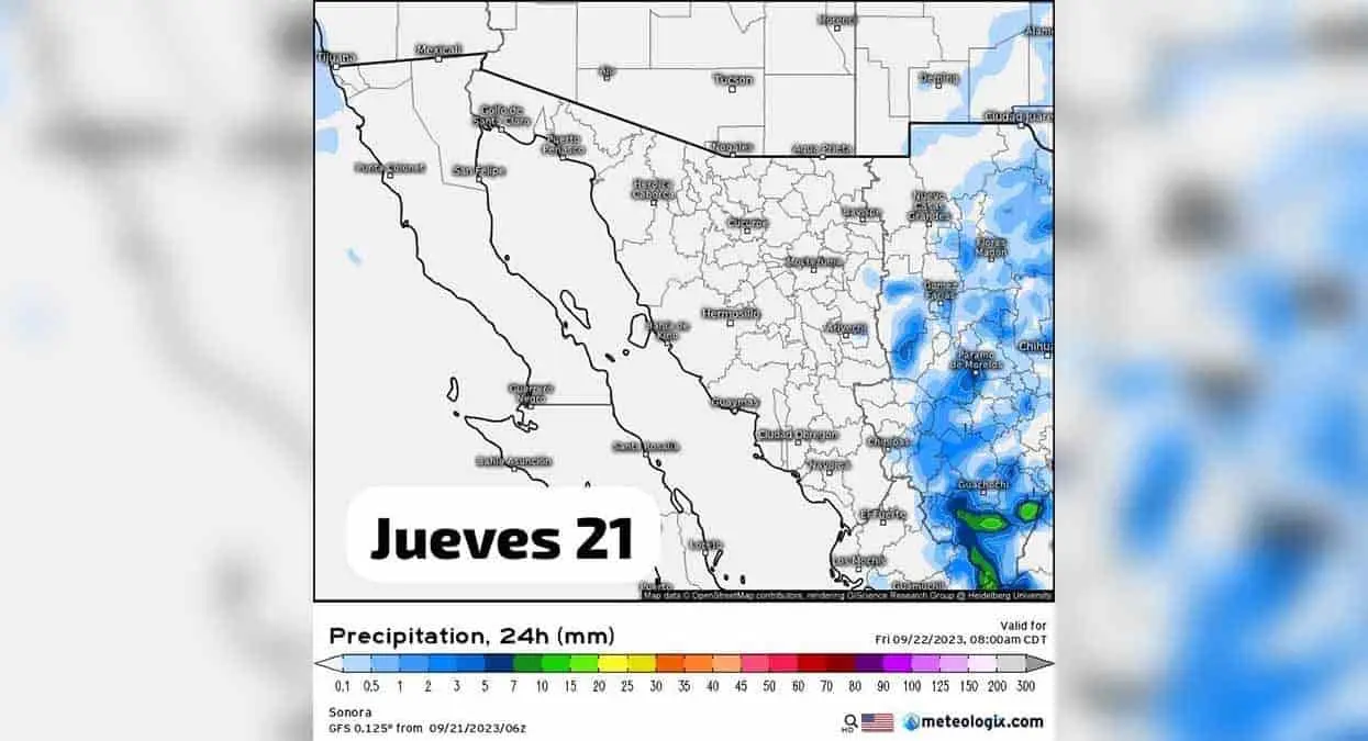Clima Sonora: pese a la humedad no hay condiciones de lluvias en estos municipios