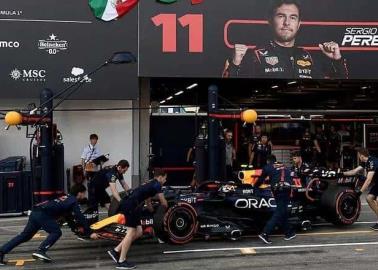 Checo Pérez abandona la carrera tras desastrosa actuación en Japón