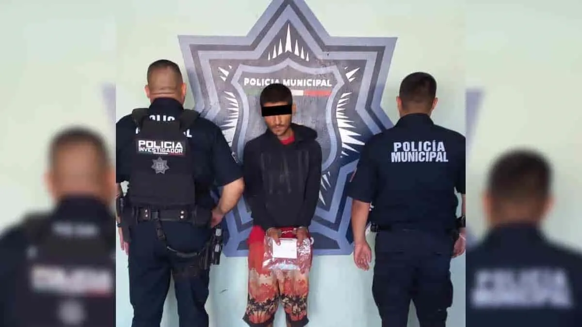 Agarran a presunto ladrón en Ciudad Obregón