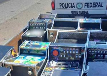 Autoridades decomisan máquinas tragamonedas en Esperanza Autoridades decomisan máquinas tragamonedas en Esperanza