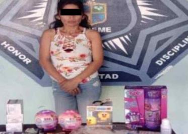 Detienen a mujer por presunto robo a supermercado de Cajeme Detienen a mujer por presunto robo a supermercado de Cajeme