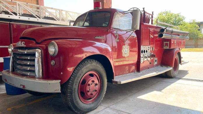 “Mamá María”, la primera unidad extintora de Bomberos de Ciudad Obregón