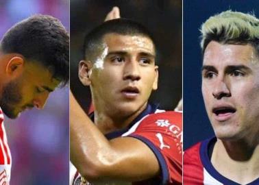 Chivas separa del plantel a tres jugadores por indisciplina Chivas separa del plantel a tres jugadores por indisciplina