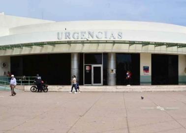 Hombre fallece en la banqueta del Hospital General de Ciudad Obregón