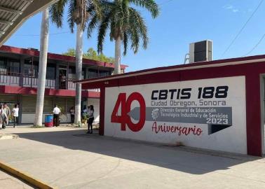 Cbtis 188 celebra cuatro décadas formando futuros profesionistas en Cajeme