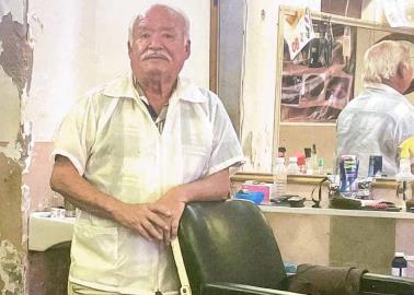 Don Antonio, peluquero con presencia y un negocio con historia en Ciudad Obregón Don Antonio, peluquero con presencia y un negocio con historia en Ciudad Obregón