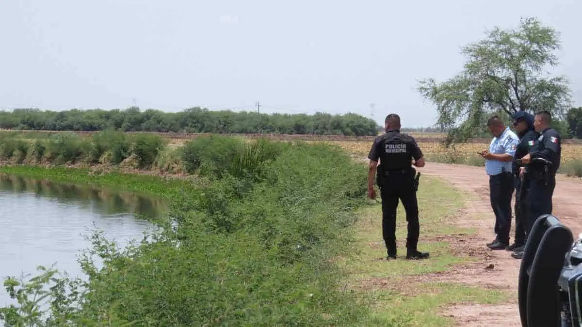 En Cajeme, hallan cadáver en el Canal Alto
