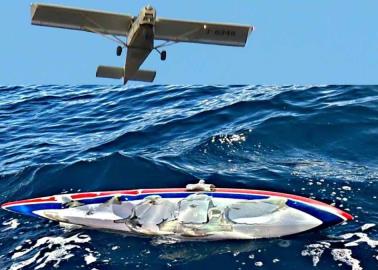 Encuentran presuntos restos de aeronave que salió de Guaymas rumbo al Mar de Cortés