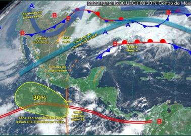 Frente frío 6: ¿Qué estados afectará con lluvias fuertes y bajas temperaturas este fin de semana?