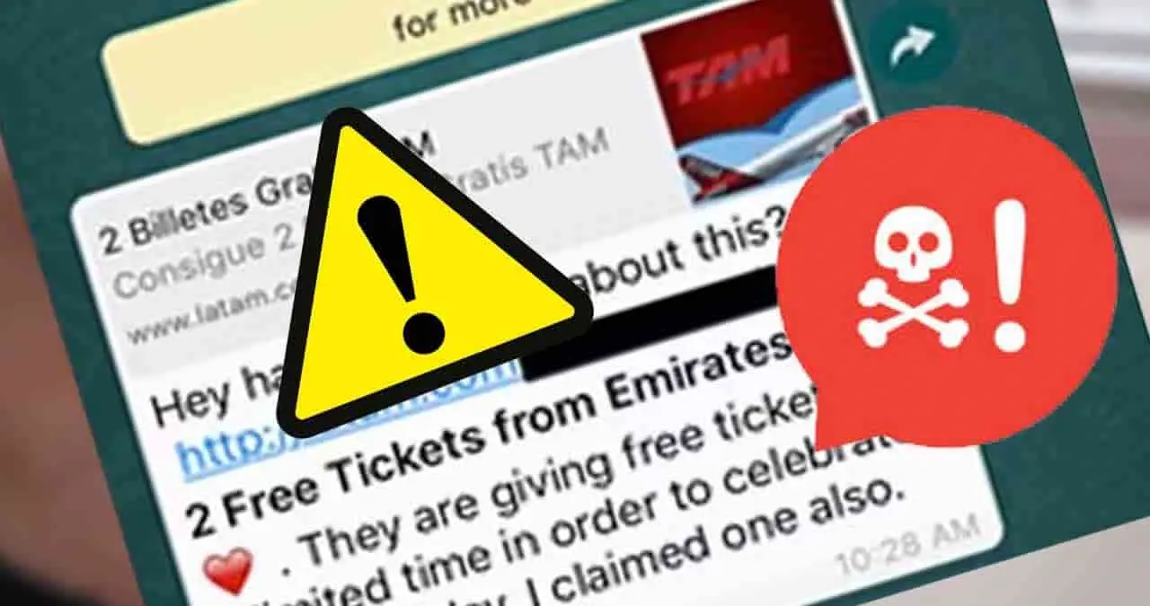 WhatsApp: ¿Cómo detectar un mensaje que contiene enlaces peligrosos?