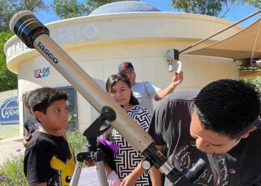 Así observaron el eclipse solar en Cajeme