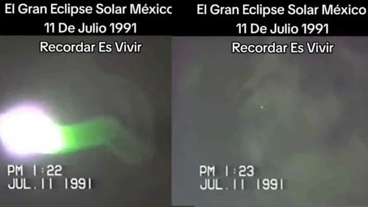 VIDEO: "Se hizo de noche": Así fue el eclipse solar que oscureció el mundo hace 32 años