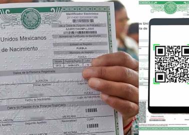 ¿Cómo sacar el acta de nacimiento con código de QR en octubre de 2023?