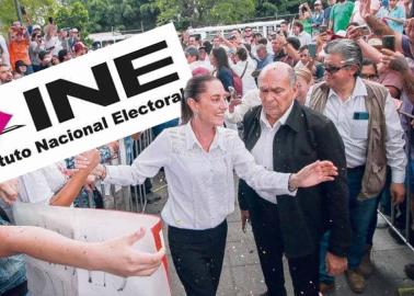 INE limita eventos de Claudia Sheinbaum