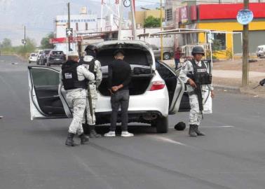 Guardia Nacional captura a uno tras intensa persecución en Ciudad Obregón