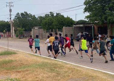 Exitosa carrera por la paz en la comisaría Marte R. Gómez-Tobarito