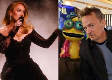 Adele rinde homenaje en su concierto a Matthew Perry, conocido por su papel en la serie "Friends"