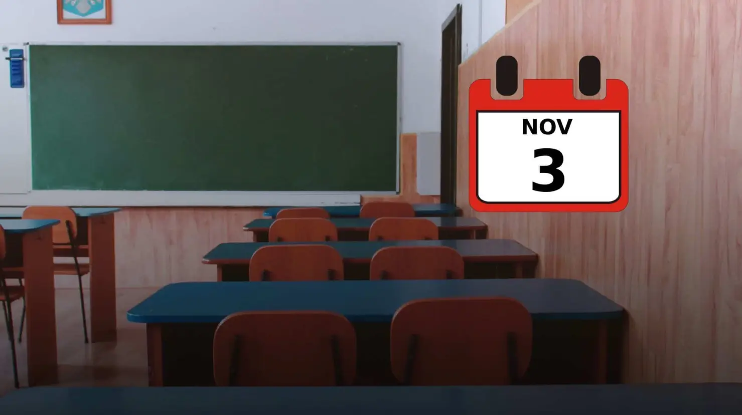 Suspenden clases el viernes 3 de noviembre en estos estados del país