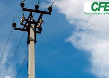 CFE suspenderá servicio de energía eléctrica en Yécora, Quiriego y Rosario