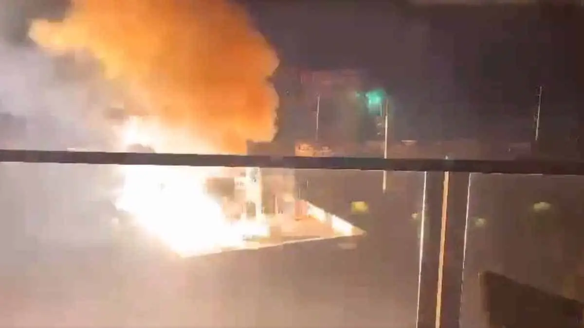 Incendio en subestación de Querétaro deja sin luz a pobladores de los alrededores