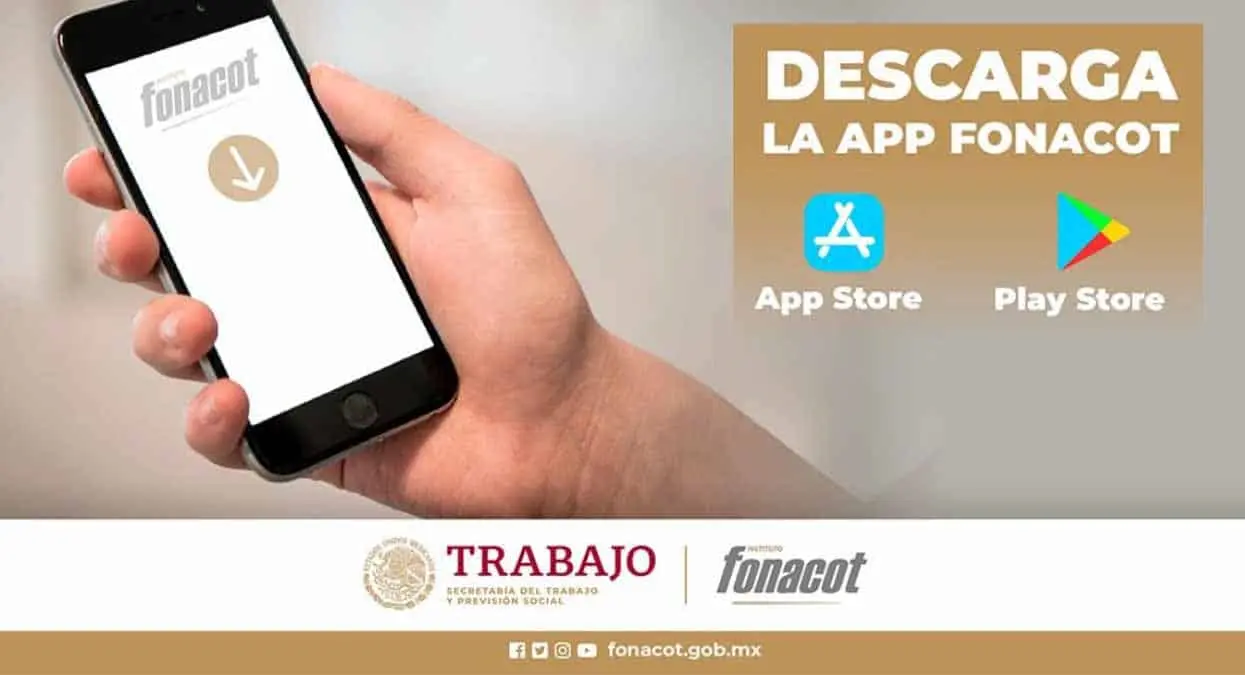Todo esto es lo que puedes hacer a través de la aplicación móvil de Fonacot