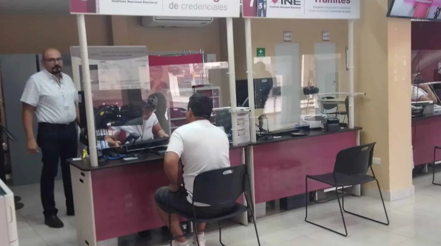 INE: Cancelarán credenciales para votar tramitadas en 2022 que no han sido recogidas