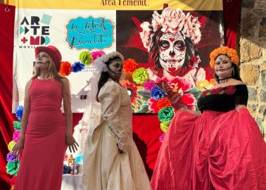 Internas del Cereso se visten de Catrinas: Viven uno de sus mejores momentos: Mara Romero