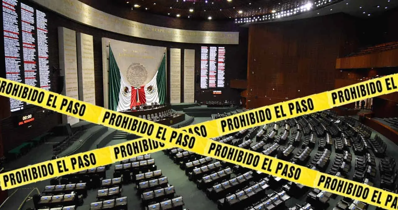 Localizan cuerpo sin vida en la Cámara de Diputados